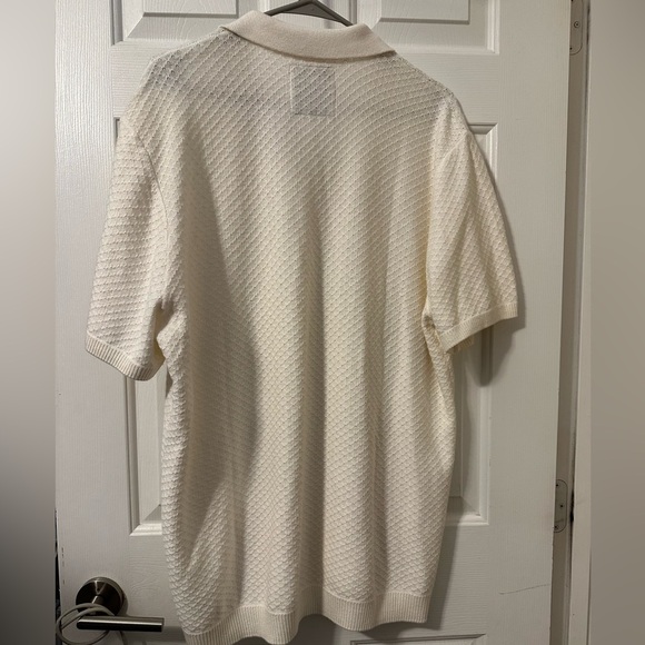 HOLLISTER Retro Johnny Collar Sweater Polo XL NWT - Picture 2 of 3